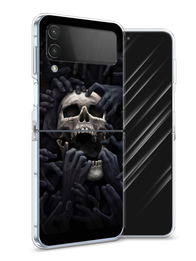 

Чехол Awog на Samsung Galaxy Z Flip 4 / Самсунг Z Flip 4 "Череп 29", Разноцветный, 2106650-9