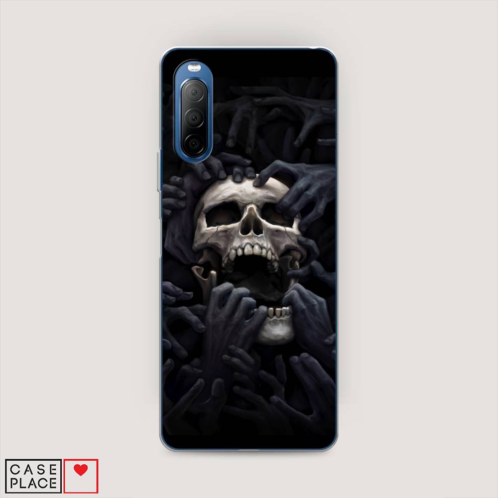 

Чехол Awog на Sony Xperia 10 II "Череп 29", Разноцветный, 54650-9