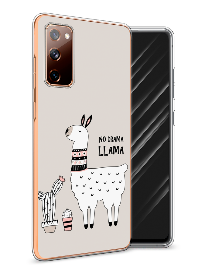 

Чехол Awog на Samsung Galaxy S20 FE / Самсунг S20 FE "No drama LLama", Разноцветный, 2101350-2