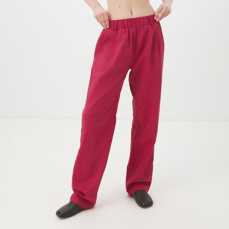 

Брюки женские Maison David BLN925-1 розовые S, Розовый, BLN925-1