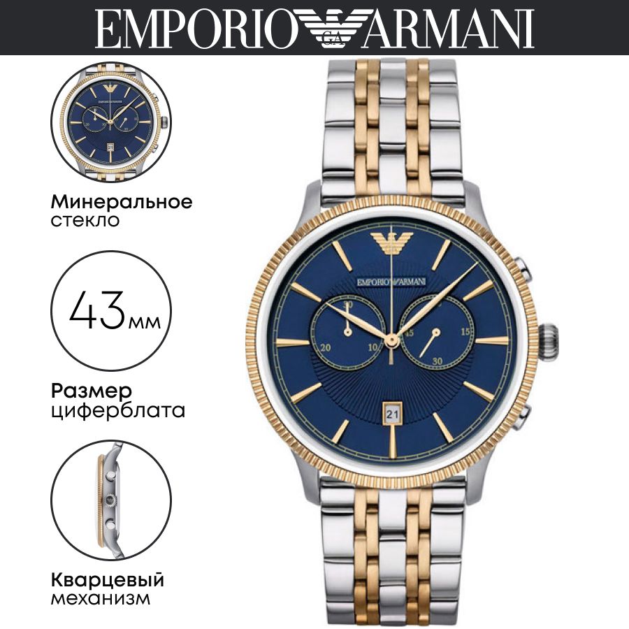 

Наручные часы мужские Emporio Armani AR1847, AR1847