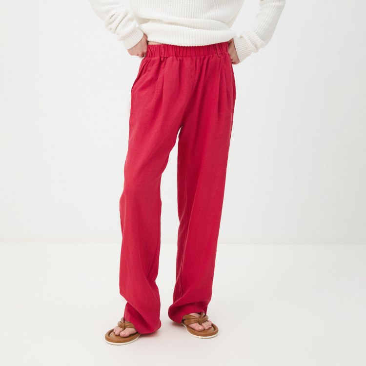 

Брюки женские Maison David BLN925-1 красные L, Красный, BLN925-1