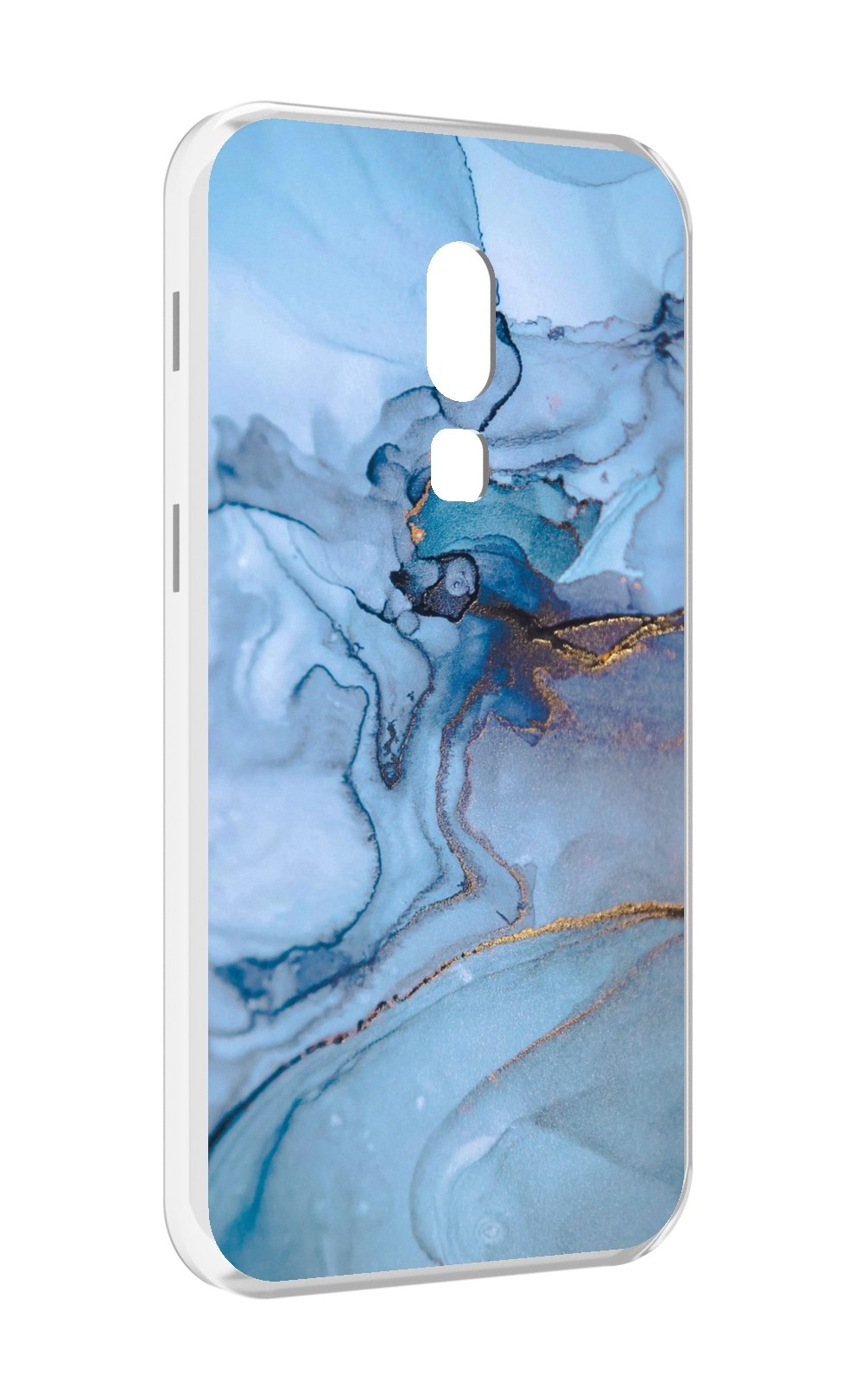 

Чехол MyPads голубой мрамор для Meizu V8, Прозрачный, Tocco