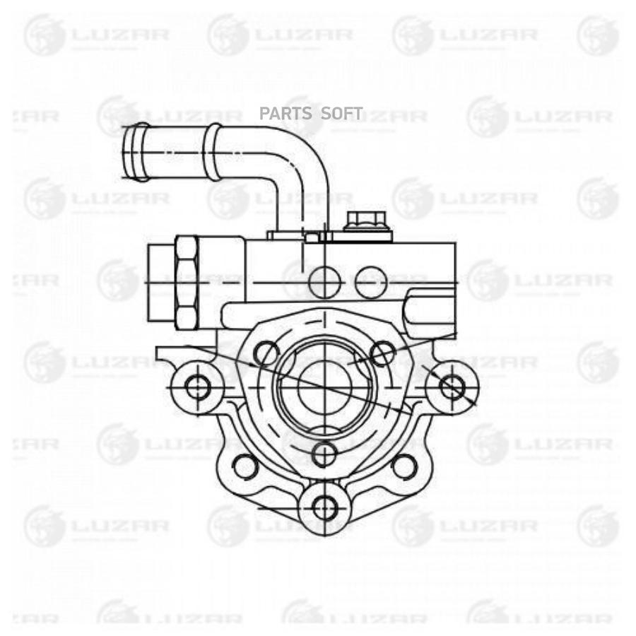 

Насос ГУР для а/м VW Transporter (03-)/Caravelle (03-) 1.9D/2.0D (LPS 1804)