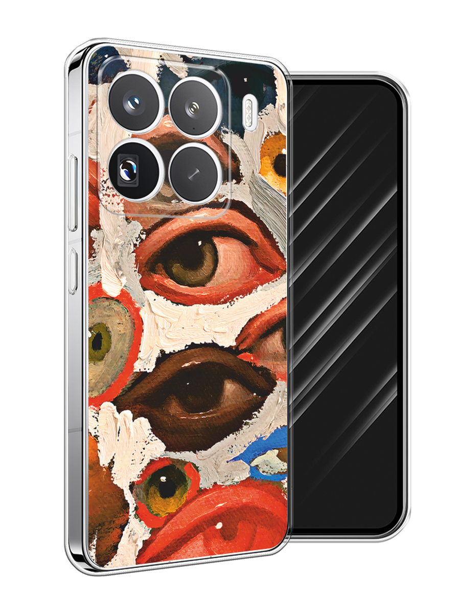 

Чехол Awog на Xiaomi 15 Pro "Глаза масляная живопись", Серый;бежевый;красный, 323750-1