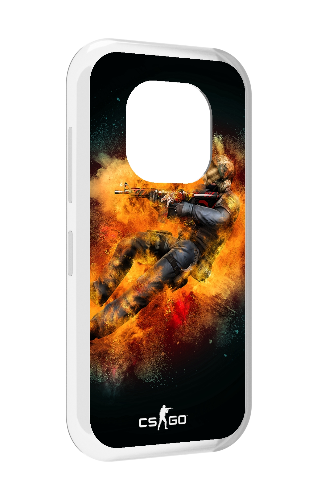 

Чехол MyPads CS-go Контр-террорист для Doogee V20, Прозрачный, Tocco