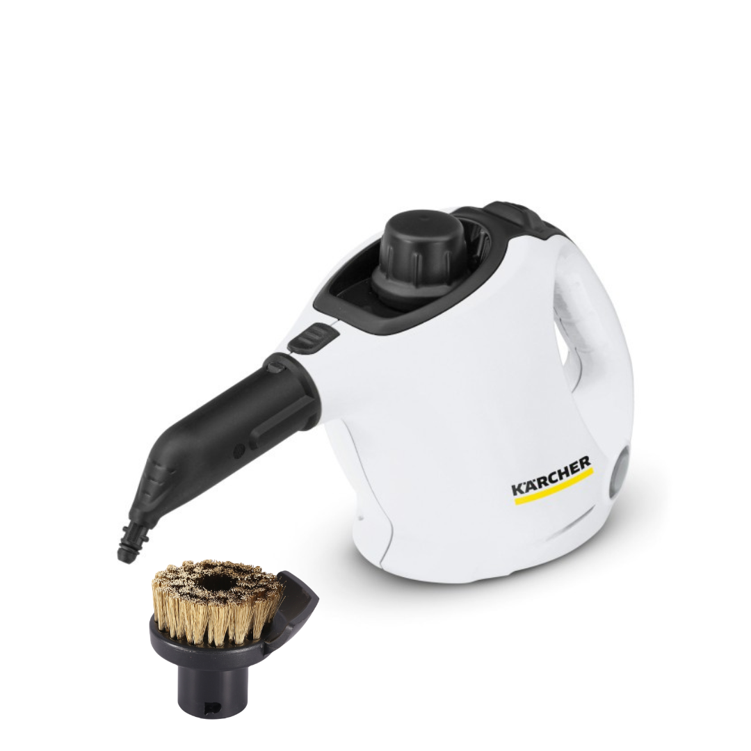 

Пароочиститель Karcher SC 1 белый, SC 1+щетка металл IVAHAVI
