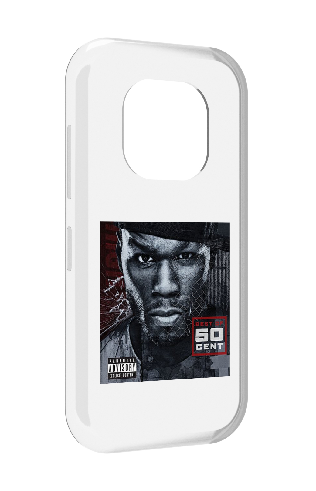 

Чехол задняя-панель-накладка-бампер MyPads 50 Cent - Best Of для Doogee V20 противоударный, Прозрачный, Tocco