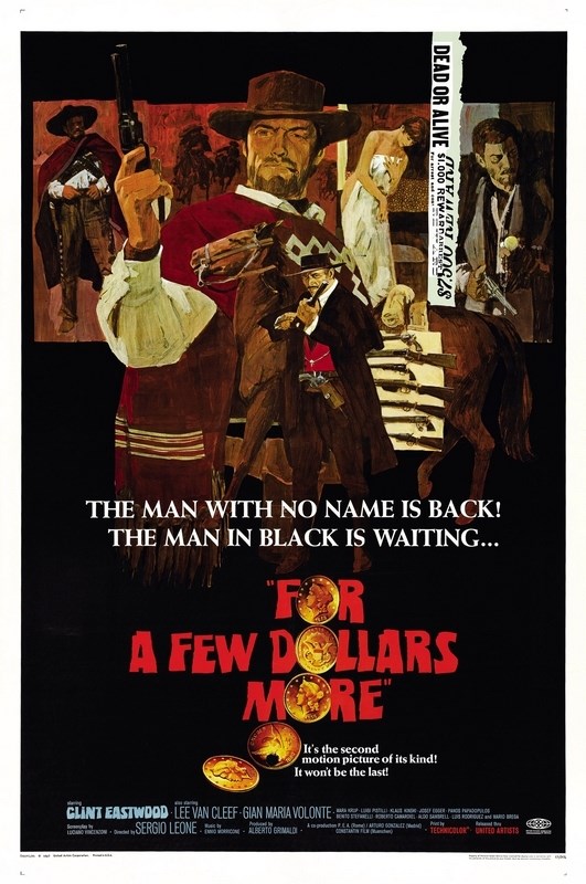 

Постер к фильму "На несколько долларов больше" (Per qualche dollaro in piu) A4