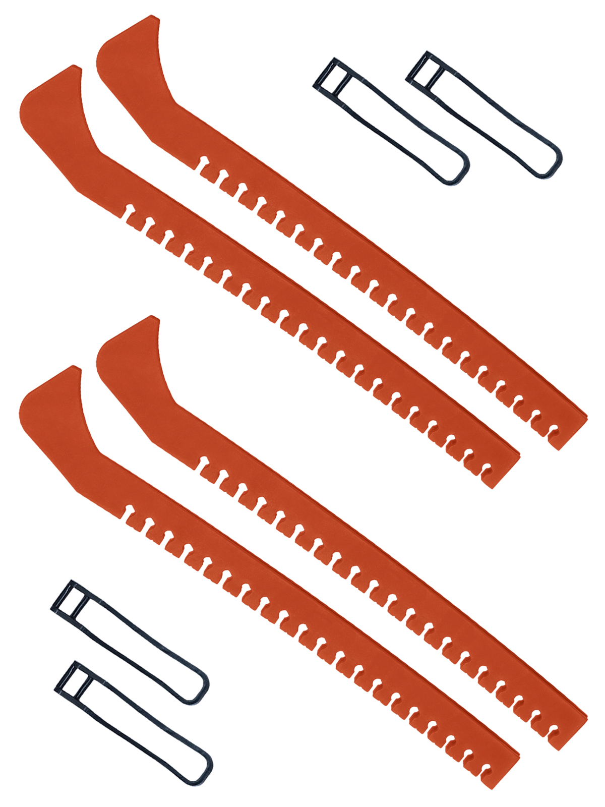 фото Набор зимний: чехлы для коньков оранжевые - 2 шт. винтер