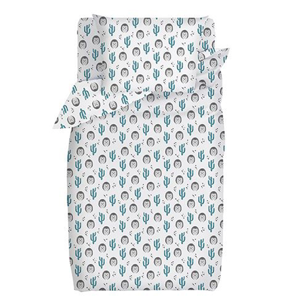 фото Комплект детского постельного белья tрадиция дайпоспать бязь ёжики 1,5 спальное традиция