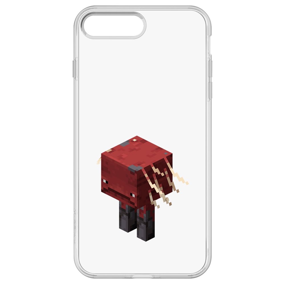 Чехол-накладка Krutoff Clear Case Minecraft-Страйдер для iPhone 7 Plus