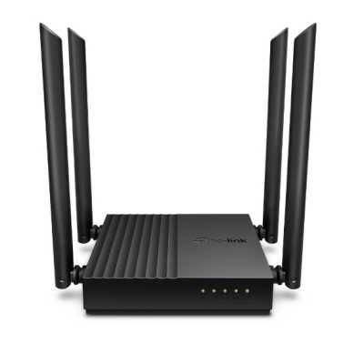 фото Wi-fi роутер tp-link archer a64 ac1300 10/100/1000base-tx black (1644624)