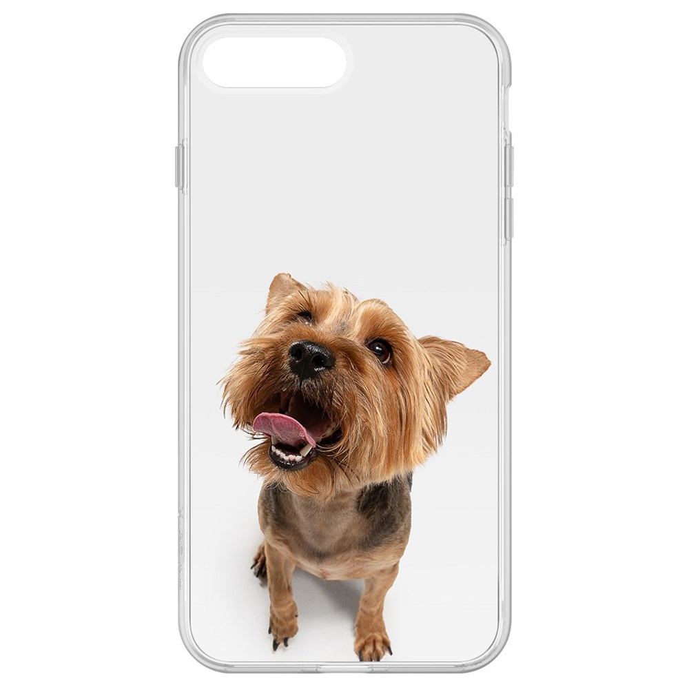 

Чехол-накладка Krutoff Clear Case Йоркширский терьер для iPhone 7 Plus, Прозрачный