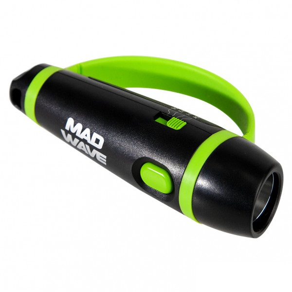 Свисток Mad Wave E-Whistle черный/зеленый