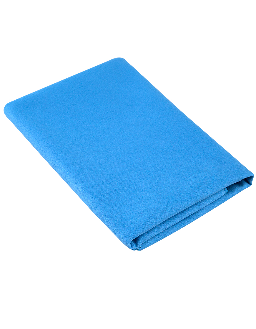 фото Спортивное полотенце madwave microfiber towel 80x140 голубой