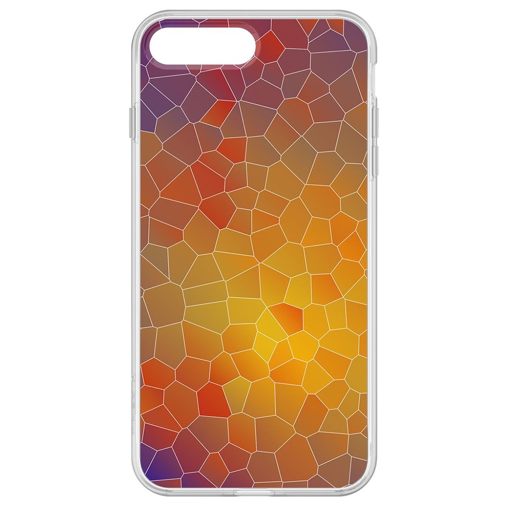 

Чехол-накладка Krutoff Clear Case Витраж 1 для iPhone 7 Plus, Прозрачный