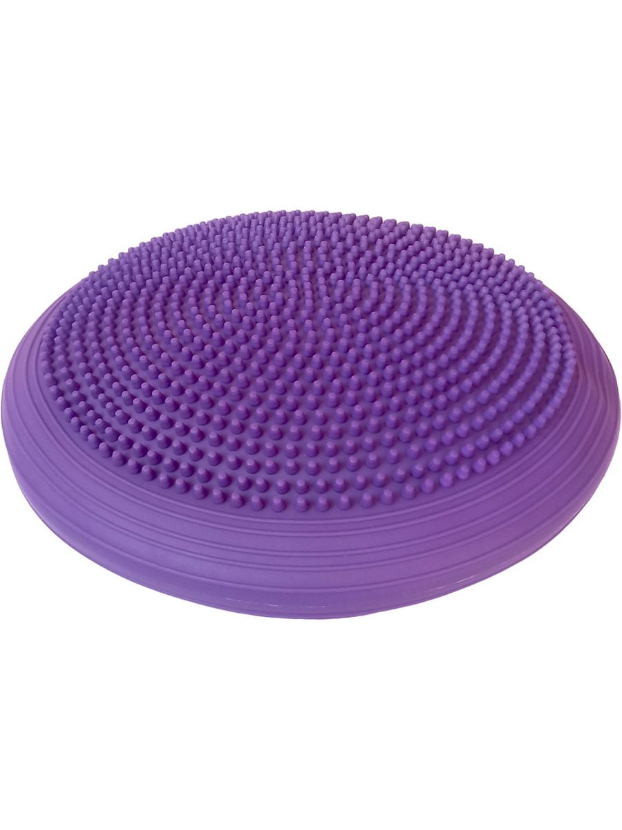 Полусфера массажная Sportex E41861-2 овальная надувная резиновая фиолетовая d-34см