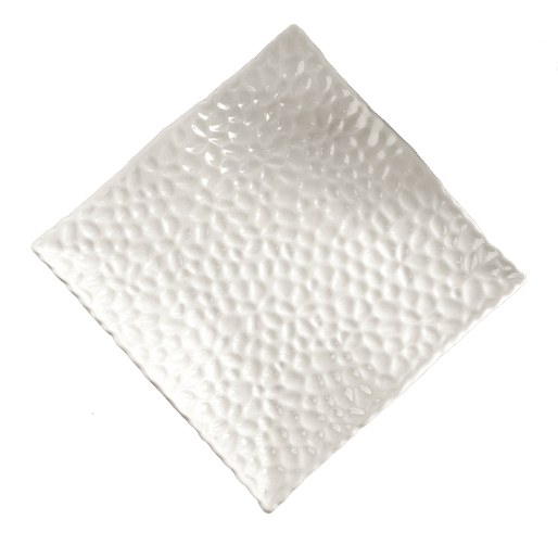 Тарелка Space Market Воздушность, квадратная 24x24 см