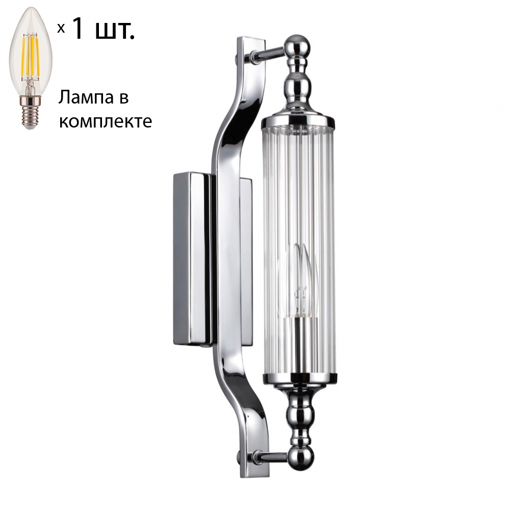 

Бра с лампочкой Odeon Light Tolero 4942/1W+Lamps E14 Свеча