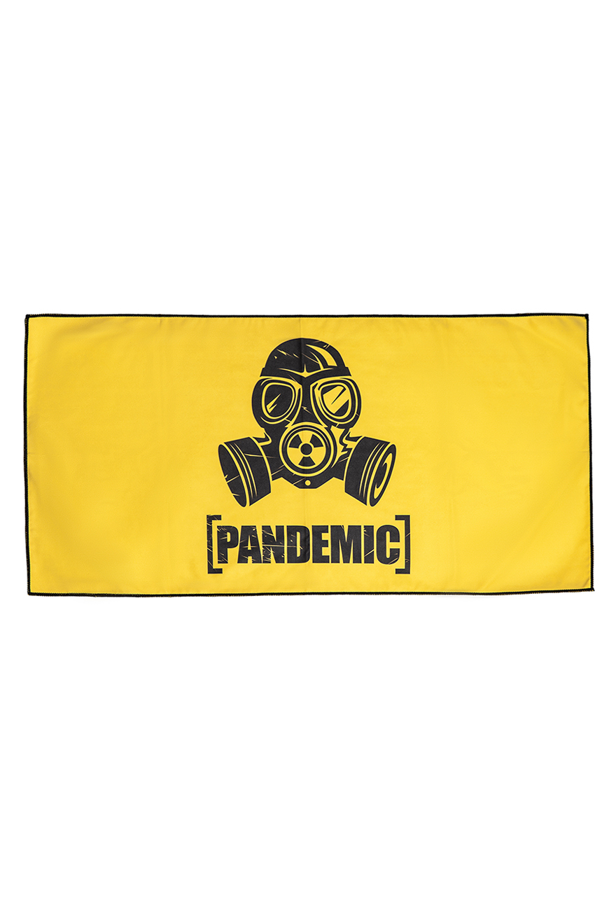 фото Спортивное полотенце madwave microfiber towel pandemic 40x80 желтый