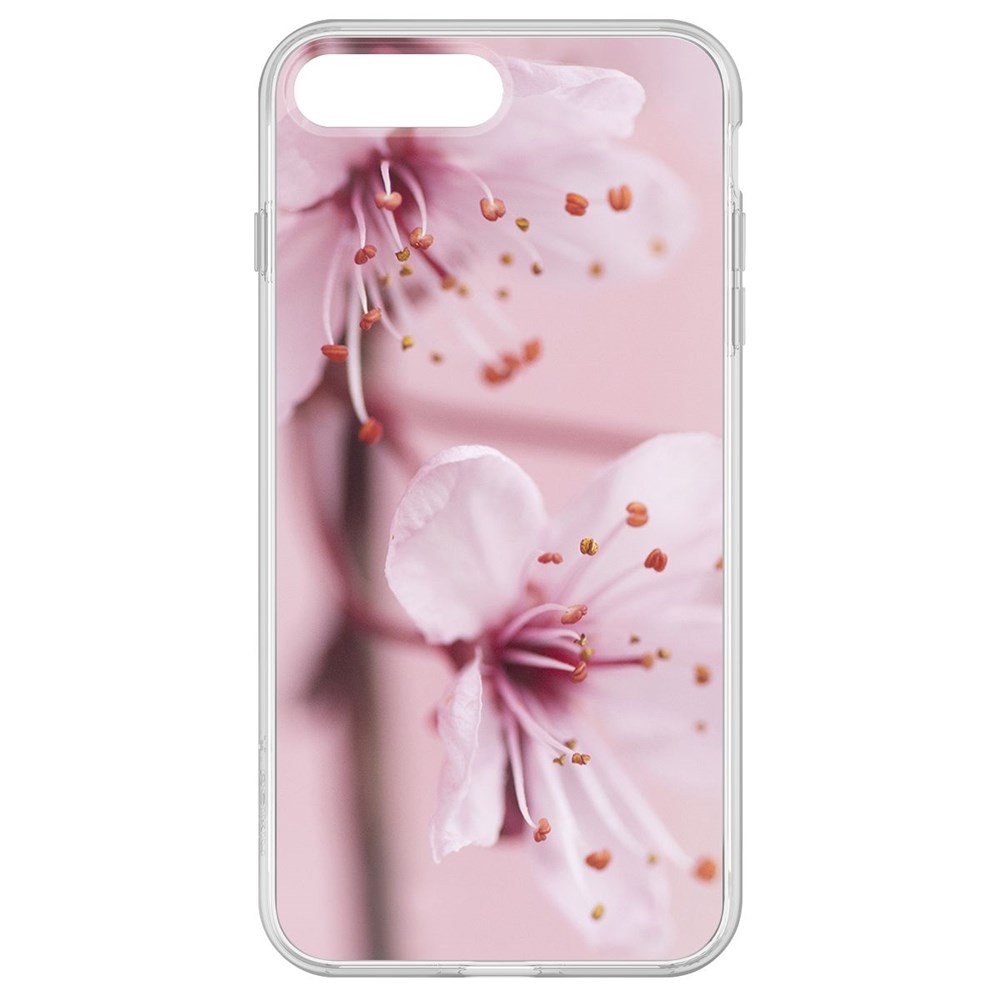 

Чехол-накладка Krutoff Clear Case Весна для iPhone 7 Plus, Прозрачный