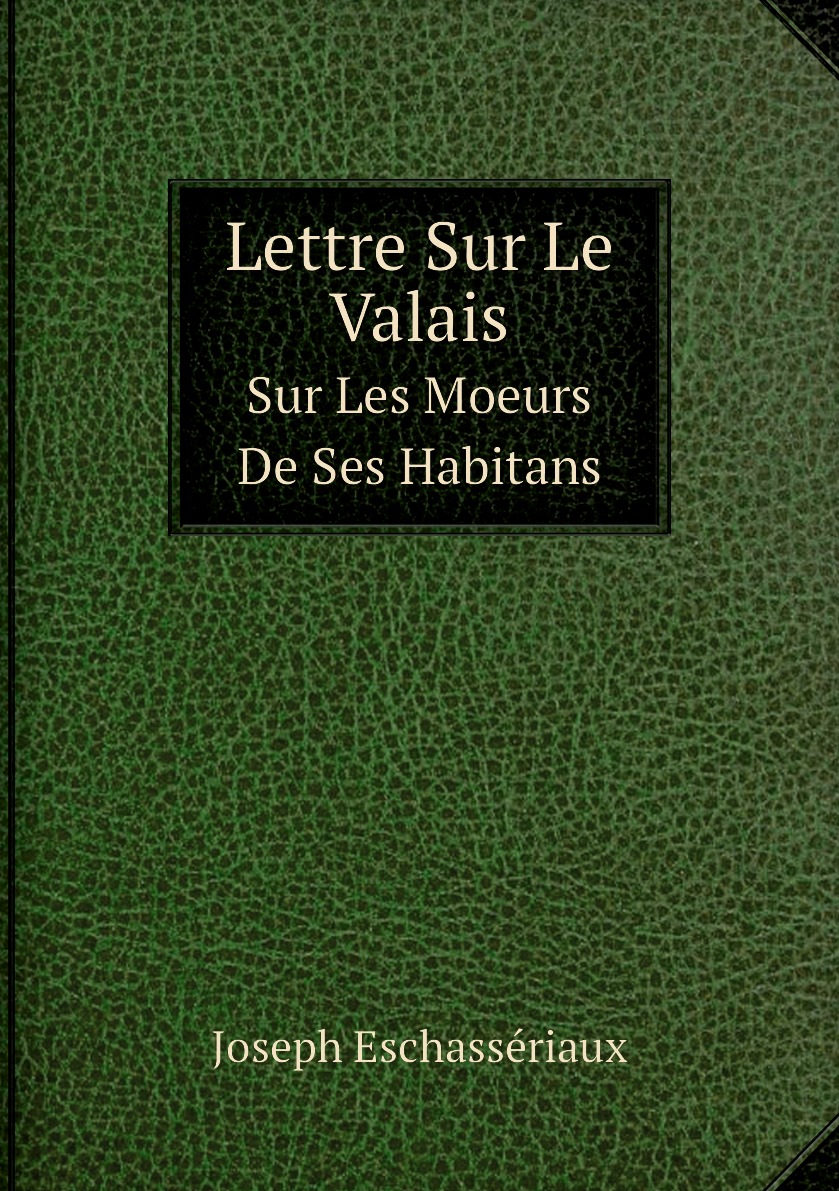

Lettre Sur Le Valais