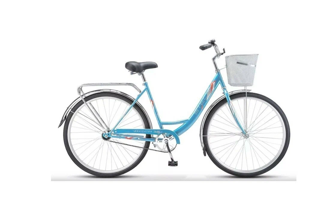 Велосипед STELS Navigator 345 Lady 28 20 Серый-зелёный 1379000₽