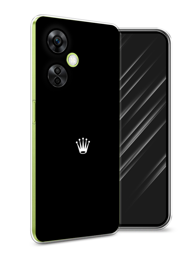 

Чехол Awog на OnePlus Nord N30 5G/Nord CE3 5G/Nord CE3 Lite "Белая корона на черном фоне", Черный, 153850-1