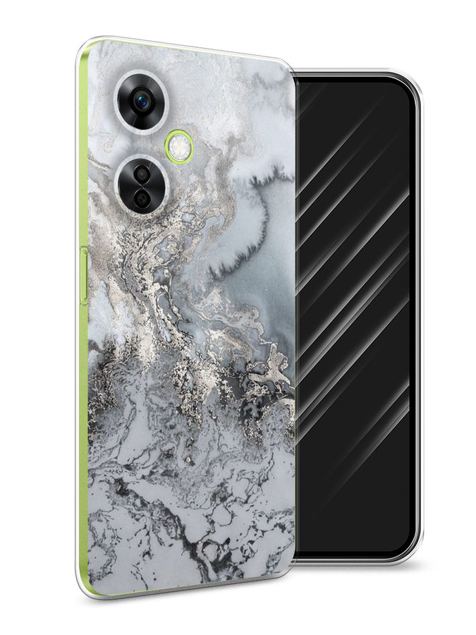 

Чехол Awog на OnePlus Nord N30 5G/Nord CE3 5G/Nord CE3 Lite "Морозная лавина серая", Серый;серебристый, 153850-1