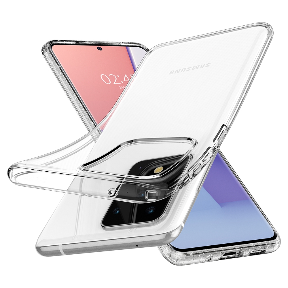 

Чехол Spigen для Galaxy S20 Ultra - Crystal Flex - Кристально-прозрачный - ACS00745, Crystal Flex
