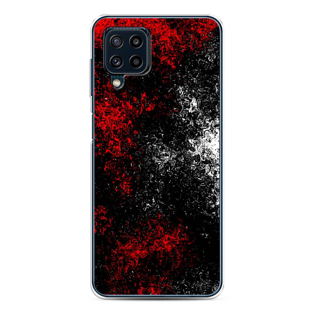 

Чехол на Samsung Galaxy A22/M22/M32 "Монотипия", Красный;черный;белый, 2103550-3