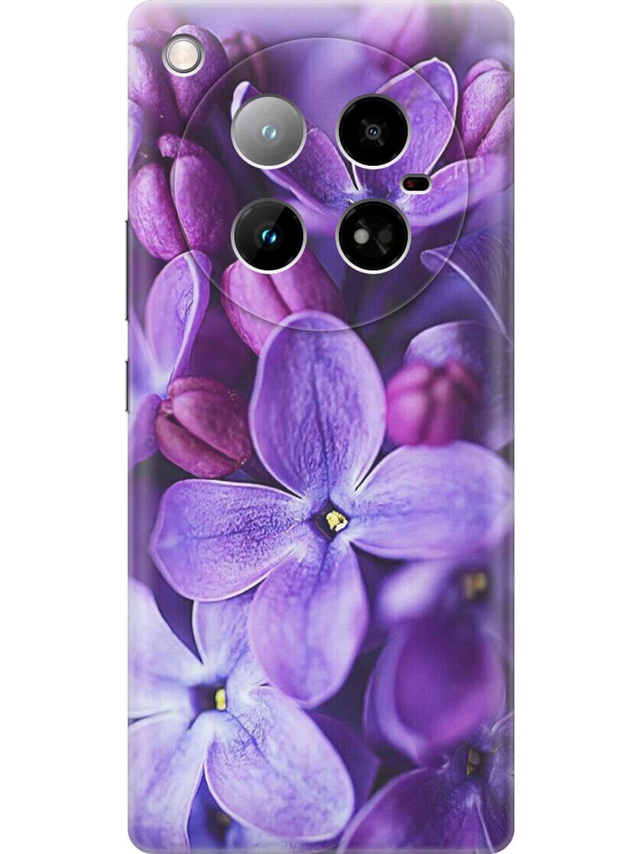 

Силиконовый чехол на Infinix Zero 40 4G с принтом "Фиолетовая сирень", Прозрачный;фиолетовый;черный, 786722321