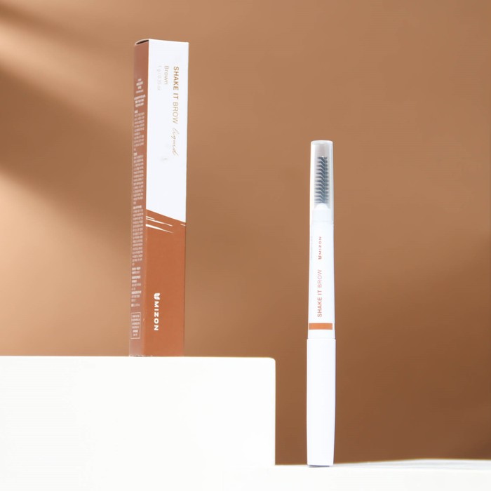 

Подводка для бровей "MIZON" SHAKE IT BROW, коричневая