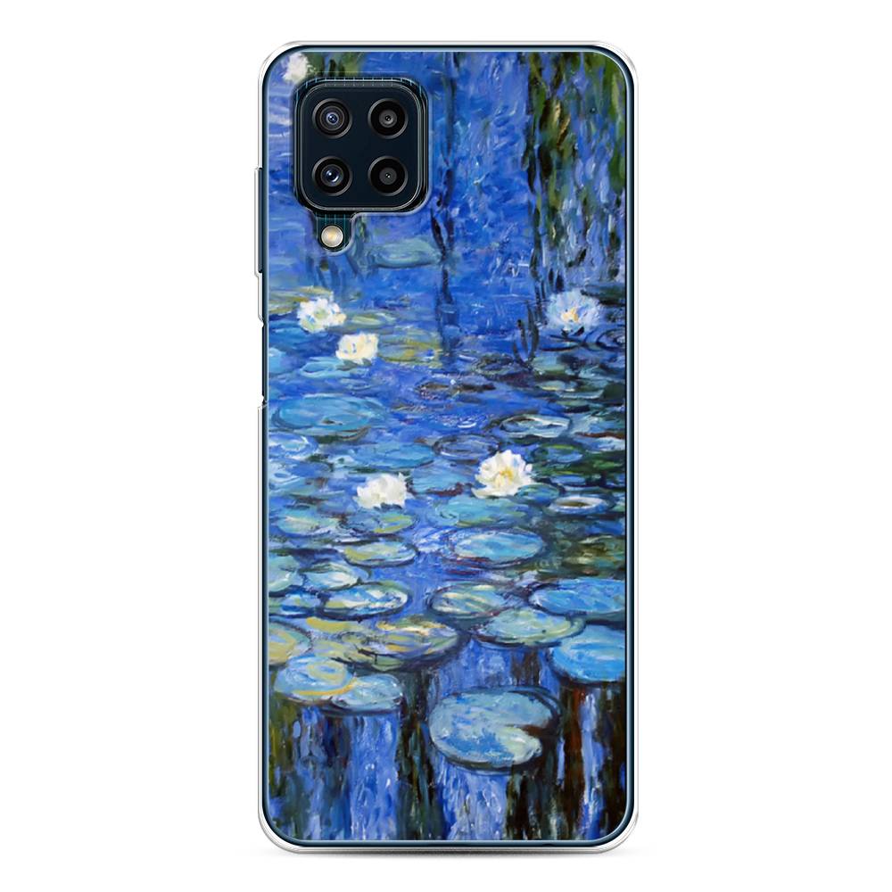 

Чехол на Samsung Galaxy A22/M22/M32 "Нарисованный пруд", Синий;зеленый, 2103550-4