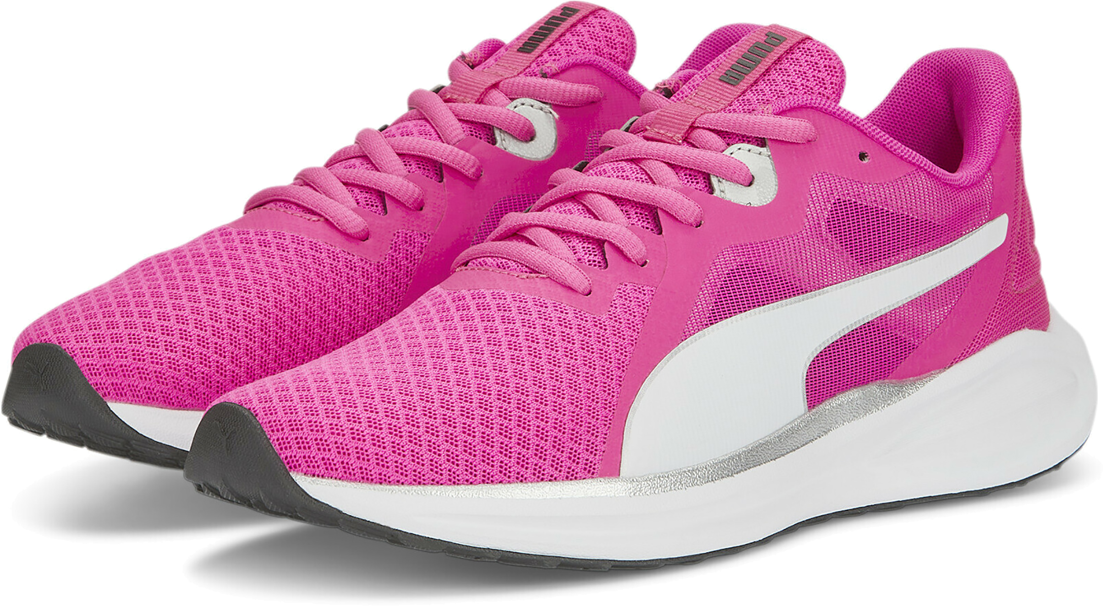 

Спортивные кроссовки унисекс PUMA Twitch Runner Fresh розовые 8 UK, Розовый, Twitch Runner Fresh