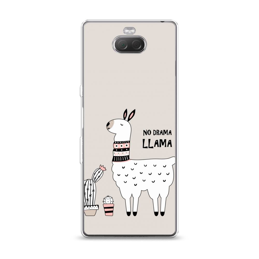

Чехол Awog на Sony Xperia 10/XA3 "No drama LLama", Разноцветный, 54050-2