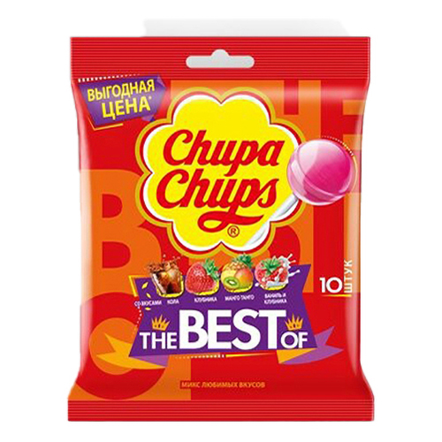 Карамель Chupa Chups The Best Of 120 г