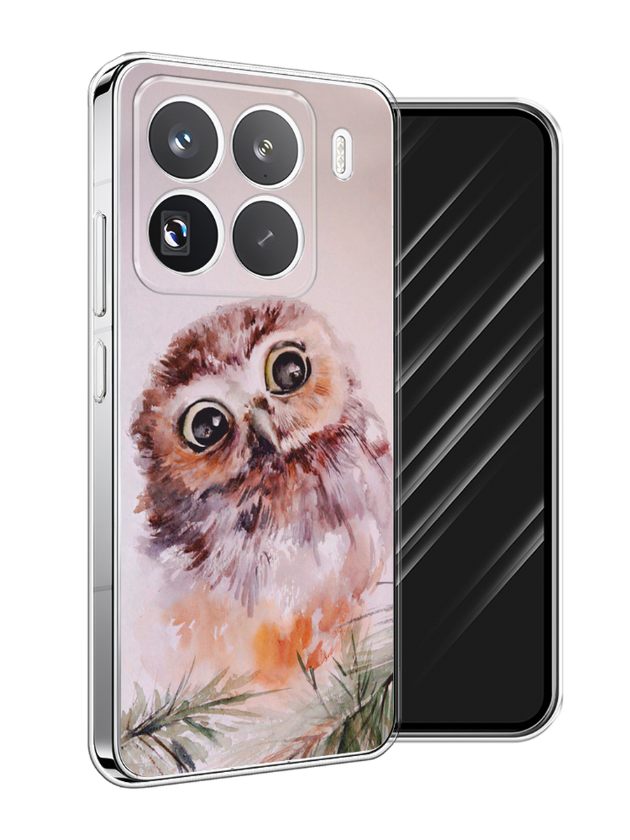 

Чехол Awog на Xiaomi 15 Pro "Сова на розовом", Розовый;коричневый, 323750-1