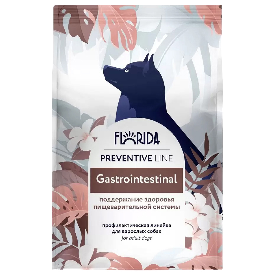 

Сухой корм для собак FLORIDA Preventive Line Gastrointestinal курица, 2 кг