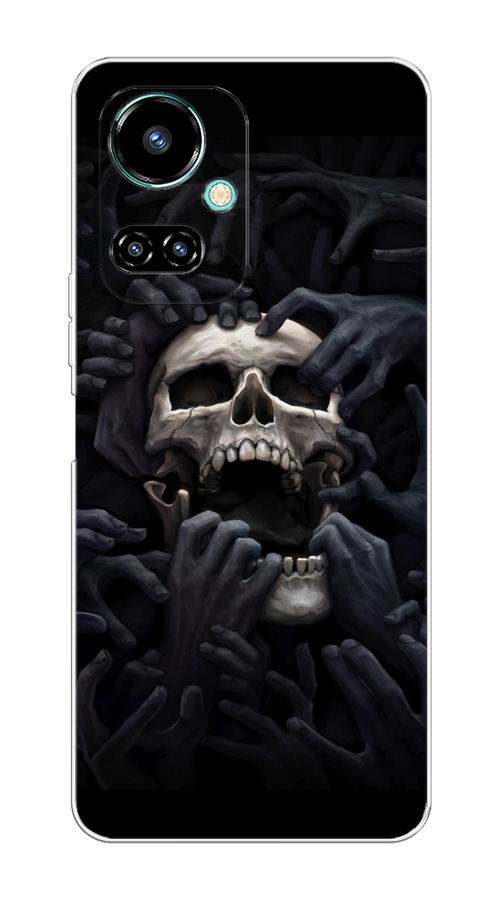 

Чехол Awog на Tecno Camon 19/19 Pro 4G "Череп 29", Разноцветный, 302250-9