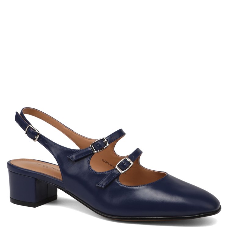 

Туфли женские Tendance CLF675-04 синие 36 EU, Синий, CLF675-04
