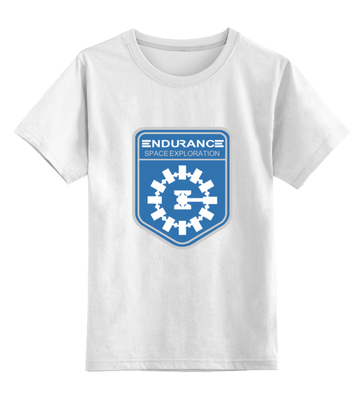 

Детская футболка классическая Printio Endurance, р. 128, Белый, 0000000653681