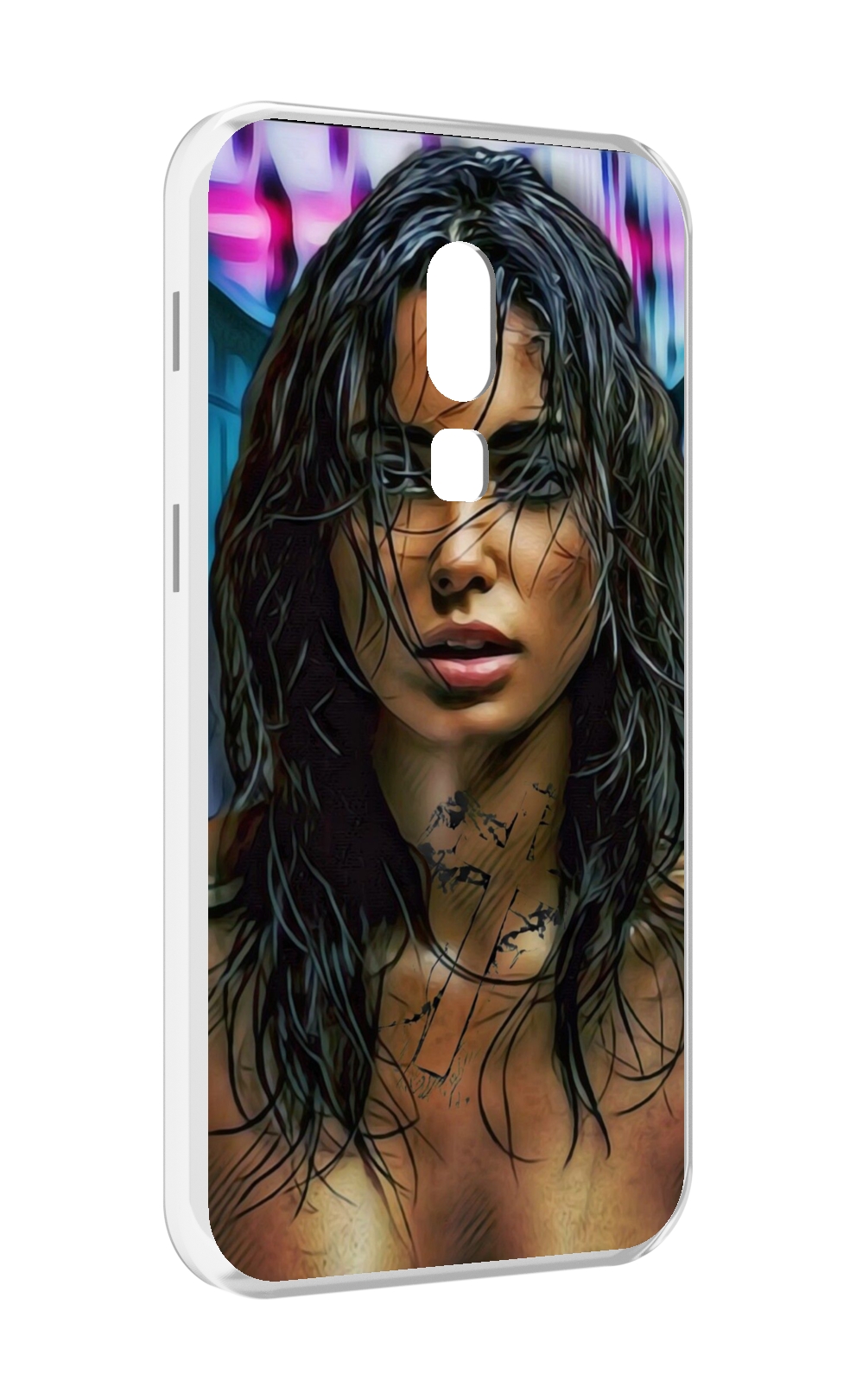 

Чехол MyPads девушка с мокрыми волосами женский для Meizu V8, Прозрачный, Tocco