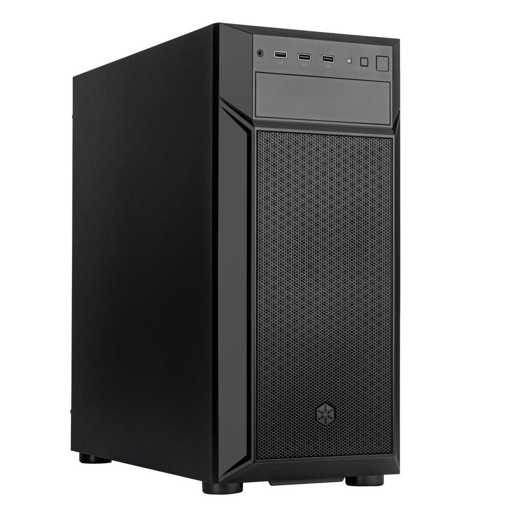 Корпус SilverStone High airflow ATX черный (G41FA513B000020)