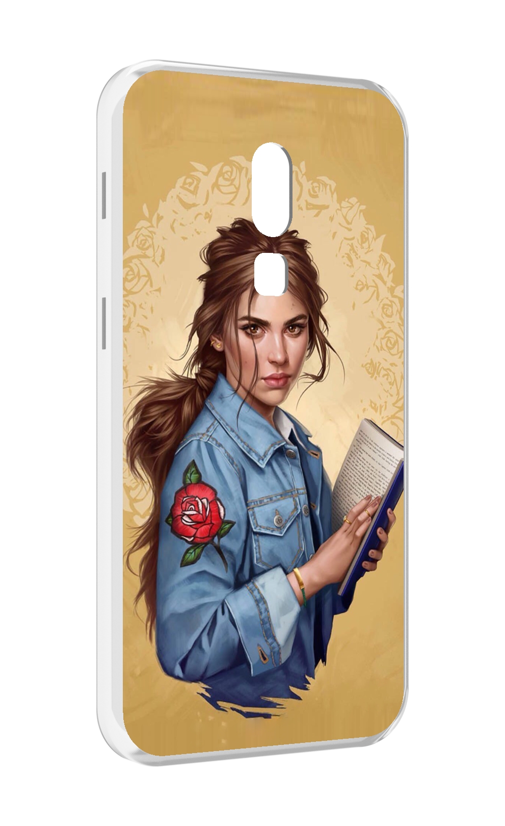 

Чехол MyPads девушка-в-бежевом-фоне для Meizu V8, Прозрачный, Tocco