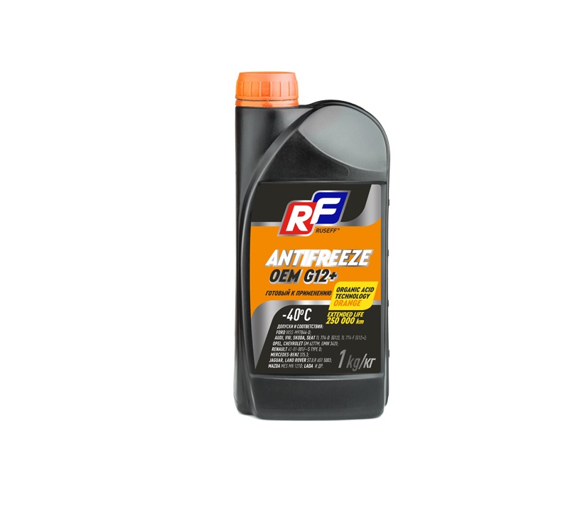 фото Антифриз antifreeze oem g12+ 40 (1кг) ruseff 17235n