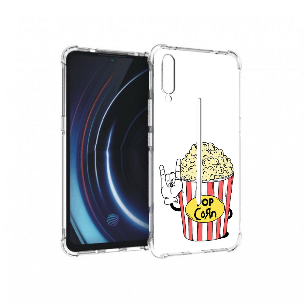 

Чехол MyPads Tocco для Vivo iQOO крутой попкорн (PT226955.389.427), Прозрачный, Tocco