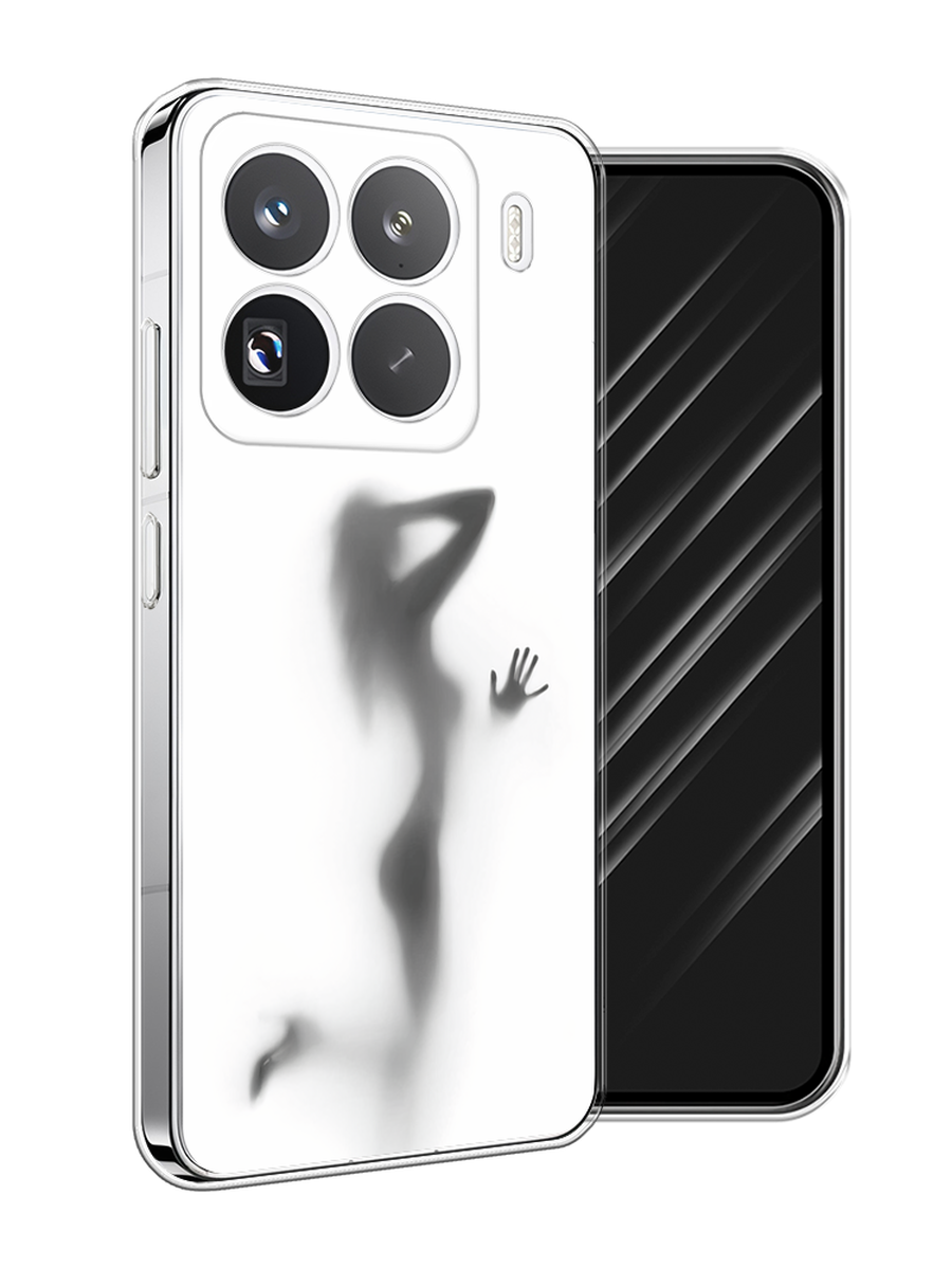 

Чехол Awog на Xiaomi 15 Pro "Стекло в душе", Белый;серый;черный, 323750-1