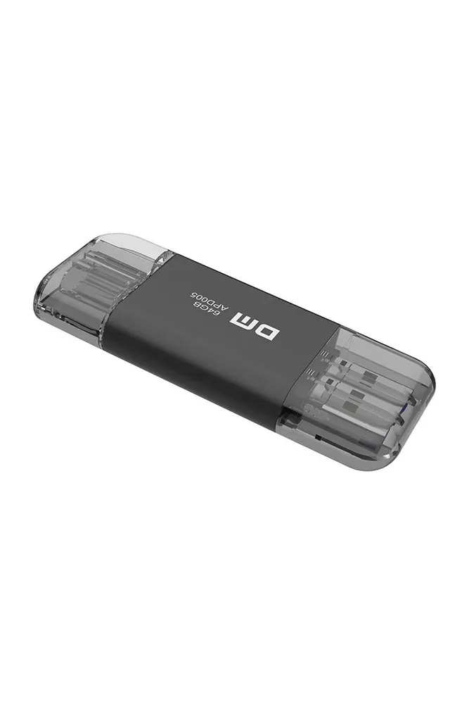 

Флешка DM APD005 128 ГБ черный (APD005-3 IN 1 128GB), APD005